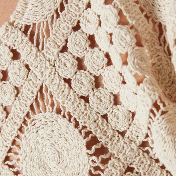 ✨HOST PICK✨ Andrea Iyamah Hira Key Hole Crochet Crop Top - Picture 8 of 11